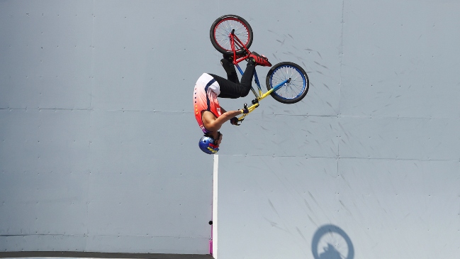 Daniel Dhers logró la tercera medalla para Venezuela en Tokio con plata en el BMX Freestyle