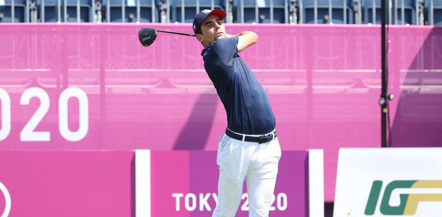 Joaquín Niemann rozó la medalla olímpica tras gran remontada en la última jornada del golf