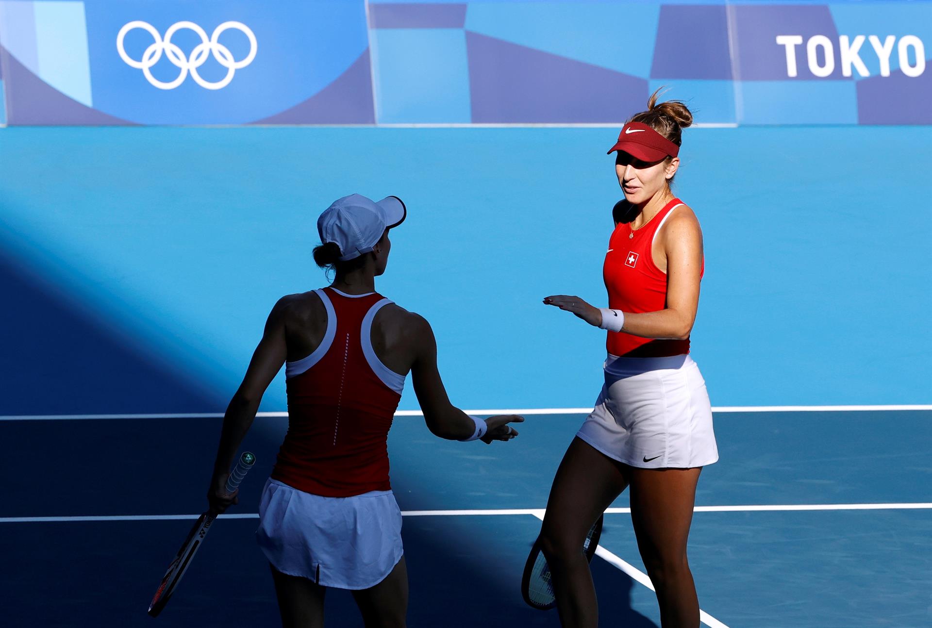 No pudo emular a Nicolás Massú: Belinda Bencic perdió la final del dobles femenino en Tokio 2020