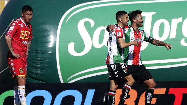 Palestino venció a Unión Española en frenético final y volvió a los festejos en el Campeonato
