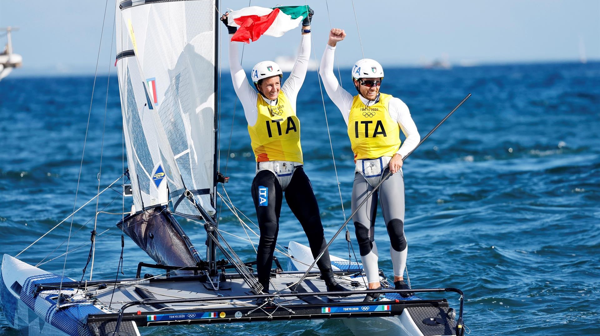 Vela: Italia se quedó con el oro en el Nacra 17 de Tokio 2020