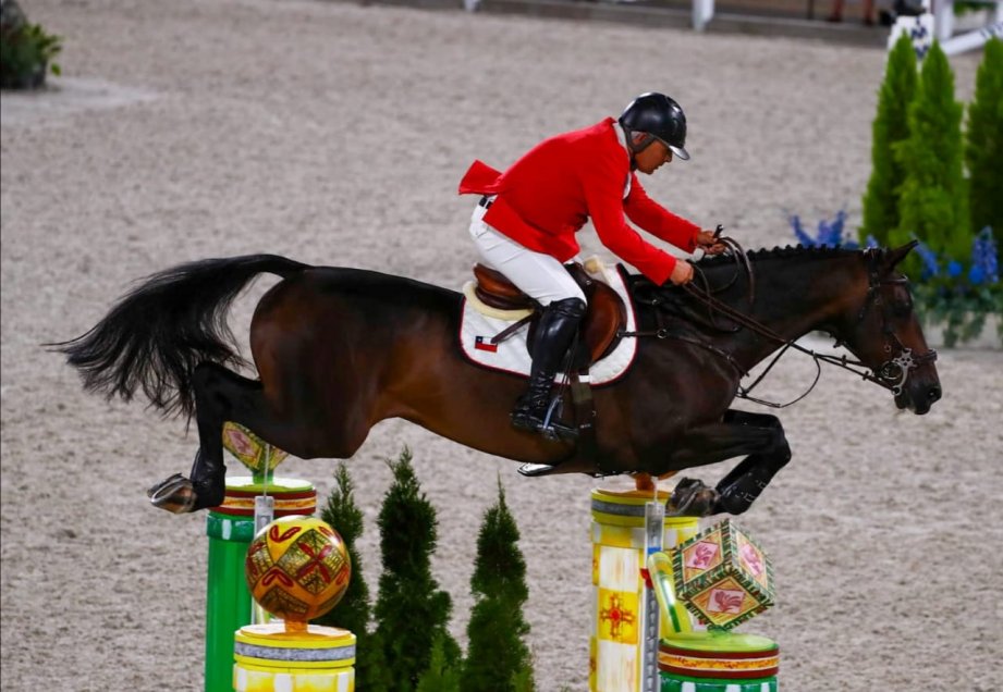 La participación de Samuel Parot en el salto ecuestre de Tokio 2020