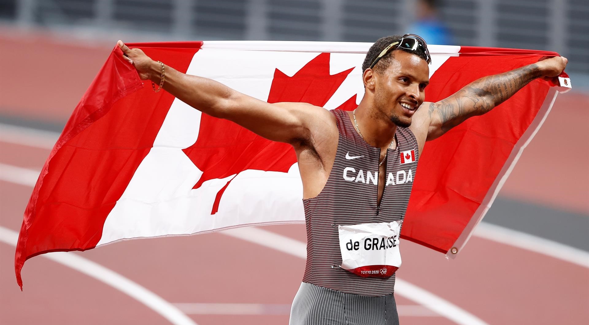 Andre de Grasse se convirtió en sucesor de Usain Bolt en los 200 metros de Tokio 2020