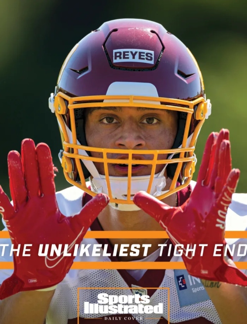 Sammis Reyes fue protagonista de la portada de la prestigiosa Sports Ilutrated