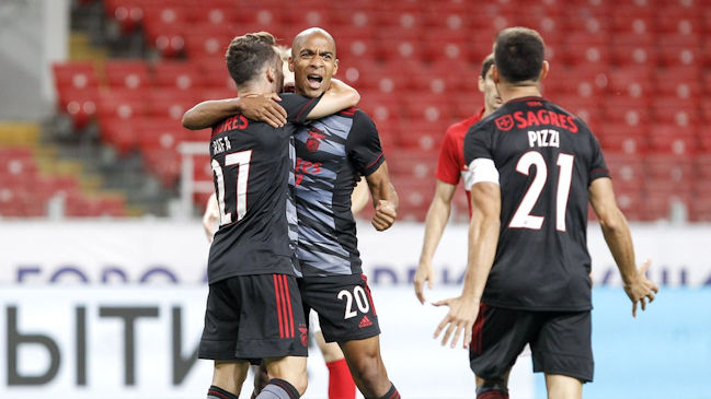 Benfica superó a Spartak Moscú y tomó ventaja en la tercera ronda de Champions League