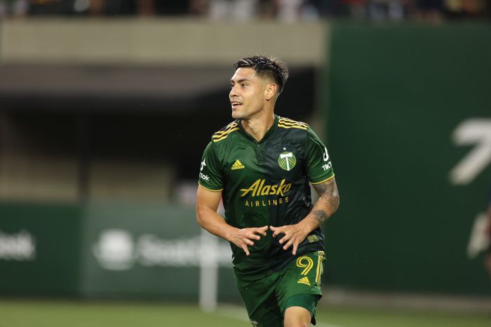 ¡Está encendido! Felipe Mora marcó en empate de Portland Timbers ante San José Earthquakes
