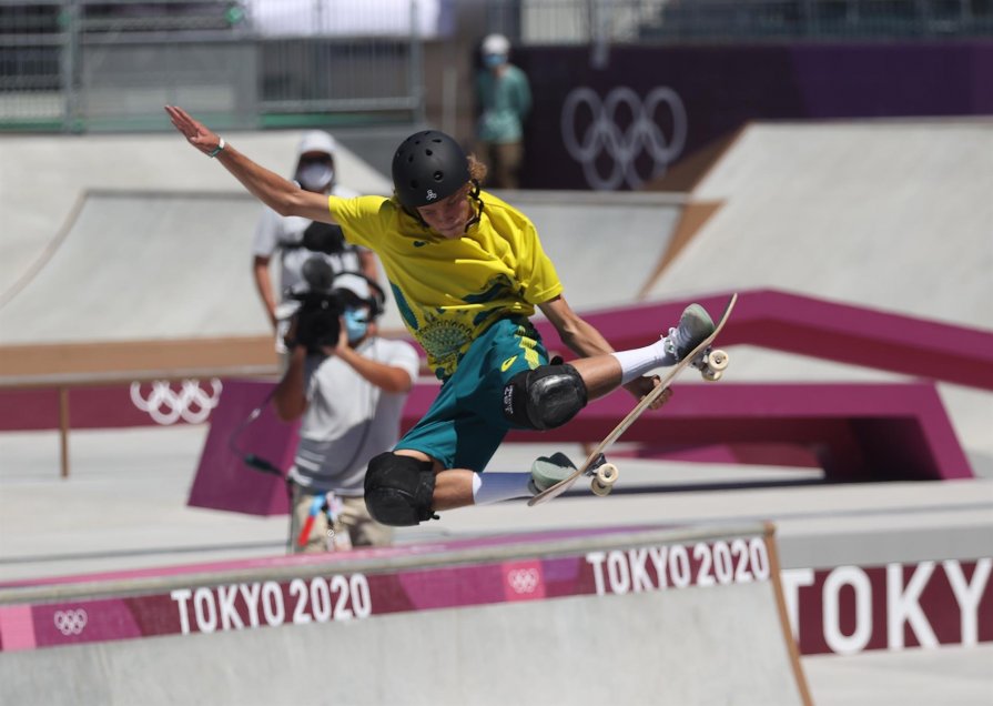 Keegan Palmer se convirtió en el primer campeón olímpico de skateboard en categoría ‘park’