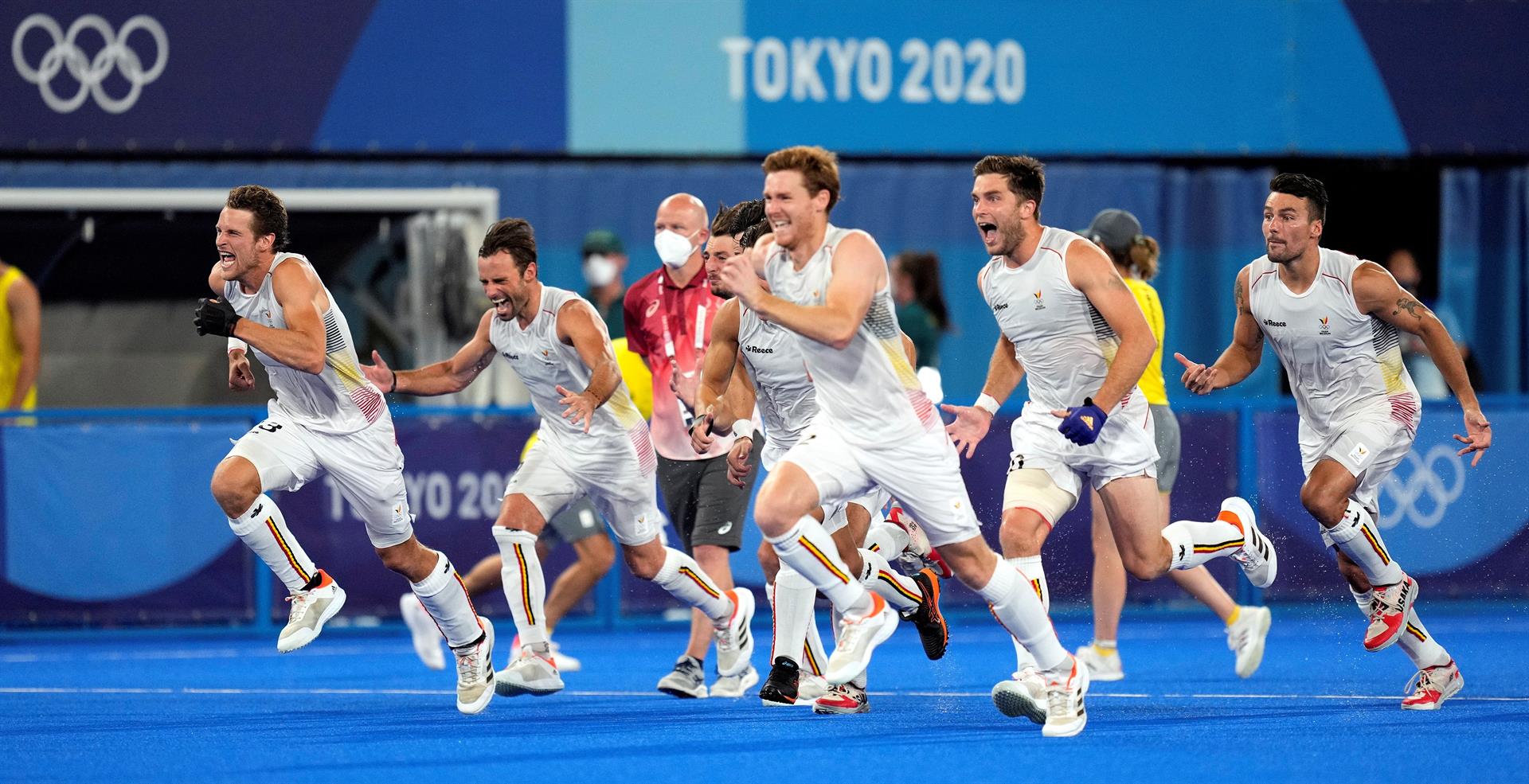 Bélgica ganó su segundo oro en Tokio con victoria en penales sobre Australia en el hockey césped