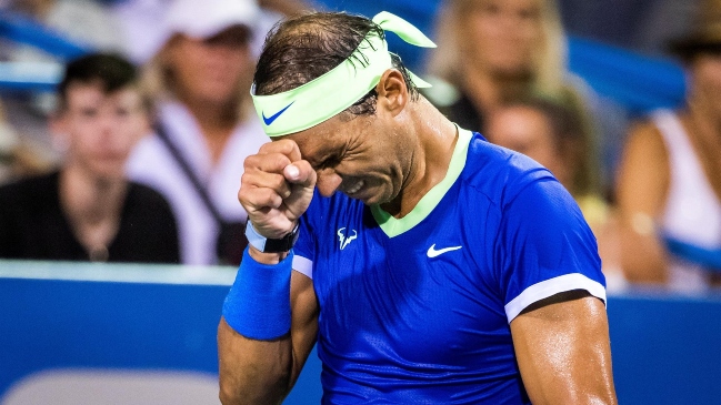 Nadal fue eliminado en octavos de Washington y cederá el tercer lugar del ránking a Tsitsipas