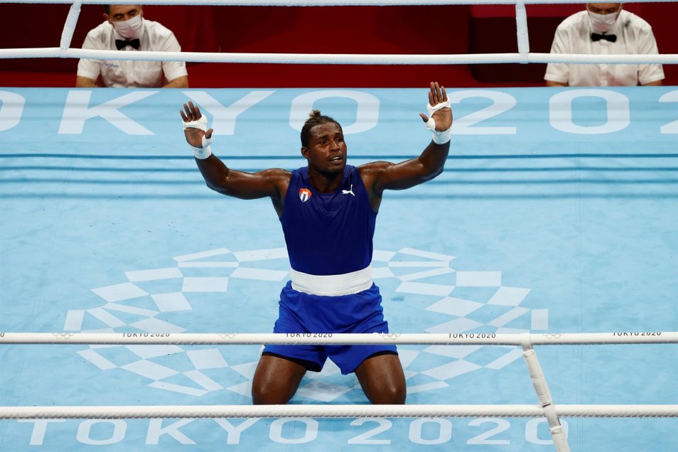 Cubano Julio La Cruz ganó el título olímpico de peso pesado en Tokio 2020