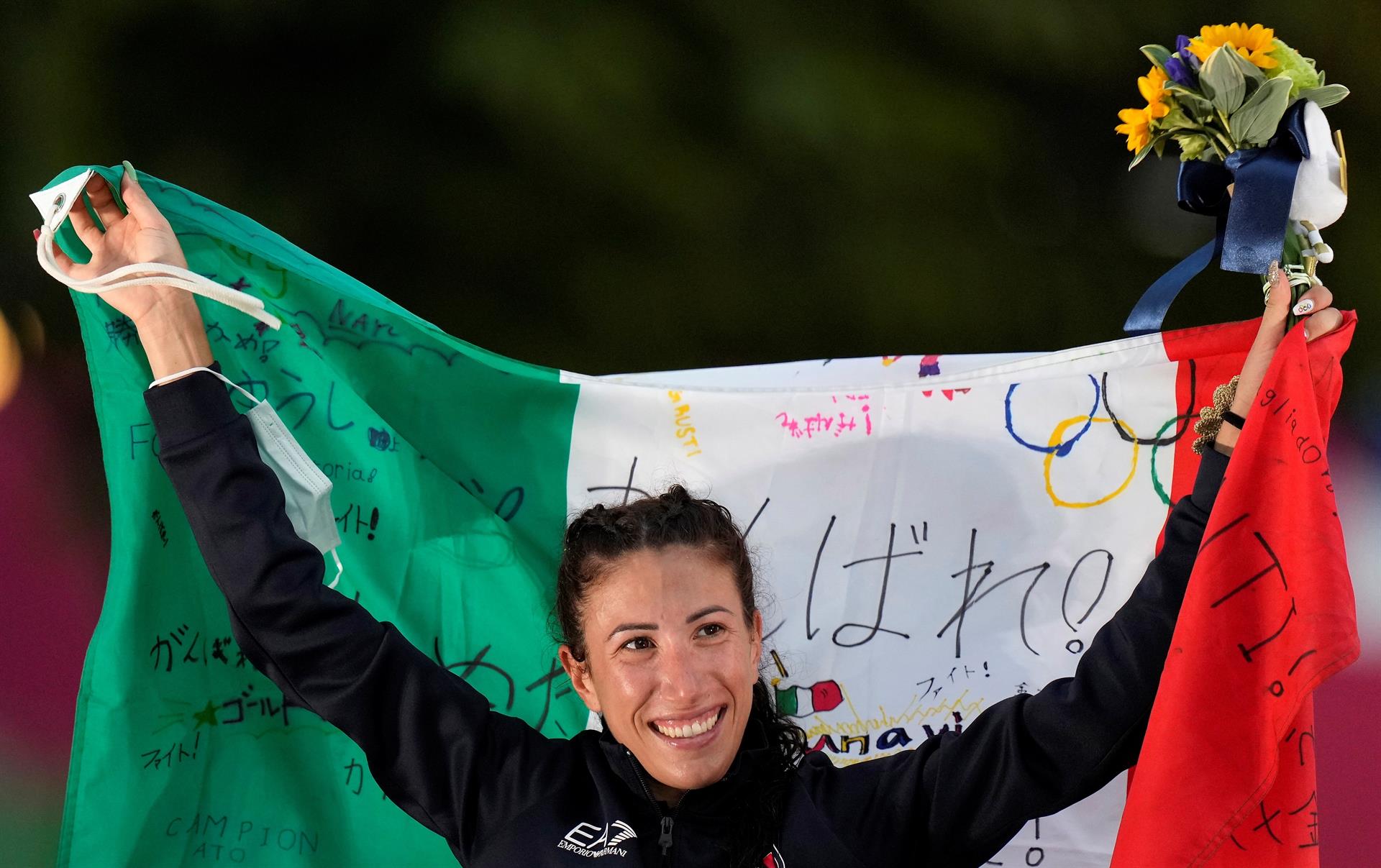 Antonella Palmisano dio nuevo oro a Italia en la marcha femenina de 20 kilómetros