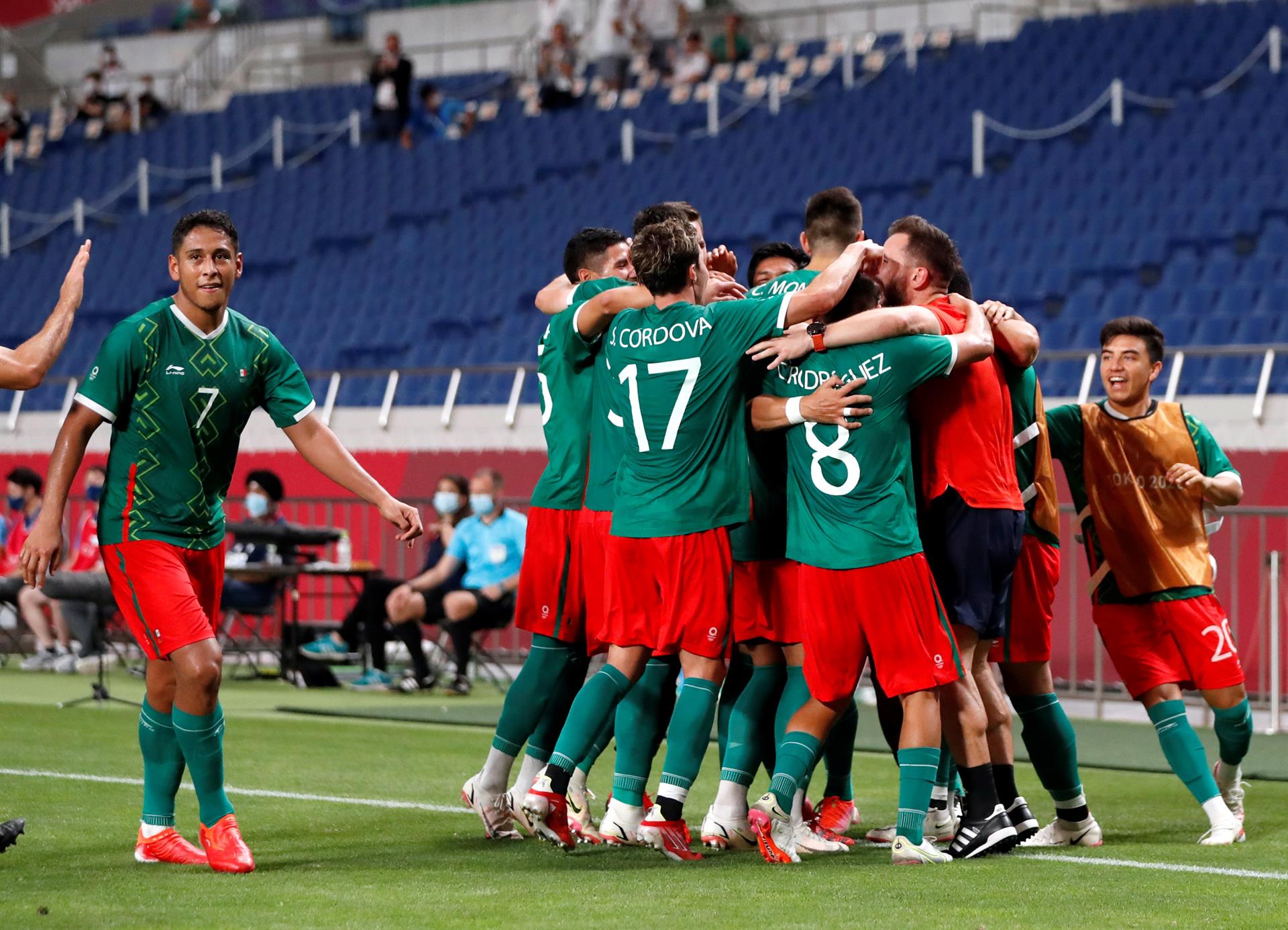 México se colgó el bronce a costa de Japón en el fútbol masculino de Tokio 2020