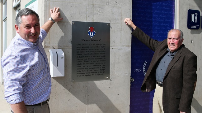 Hinchas de U. de Chile nombraron “Camarín Ballet Azul” al vestuario del primer equipo