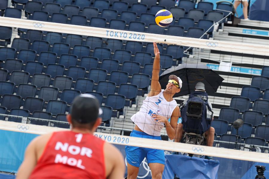 Noruega sorprendió a los campeones del mundo en la final de voley playa de Tokio 2020