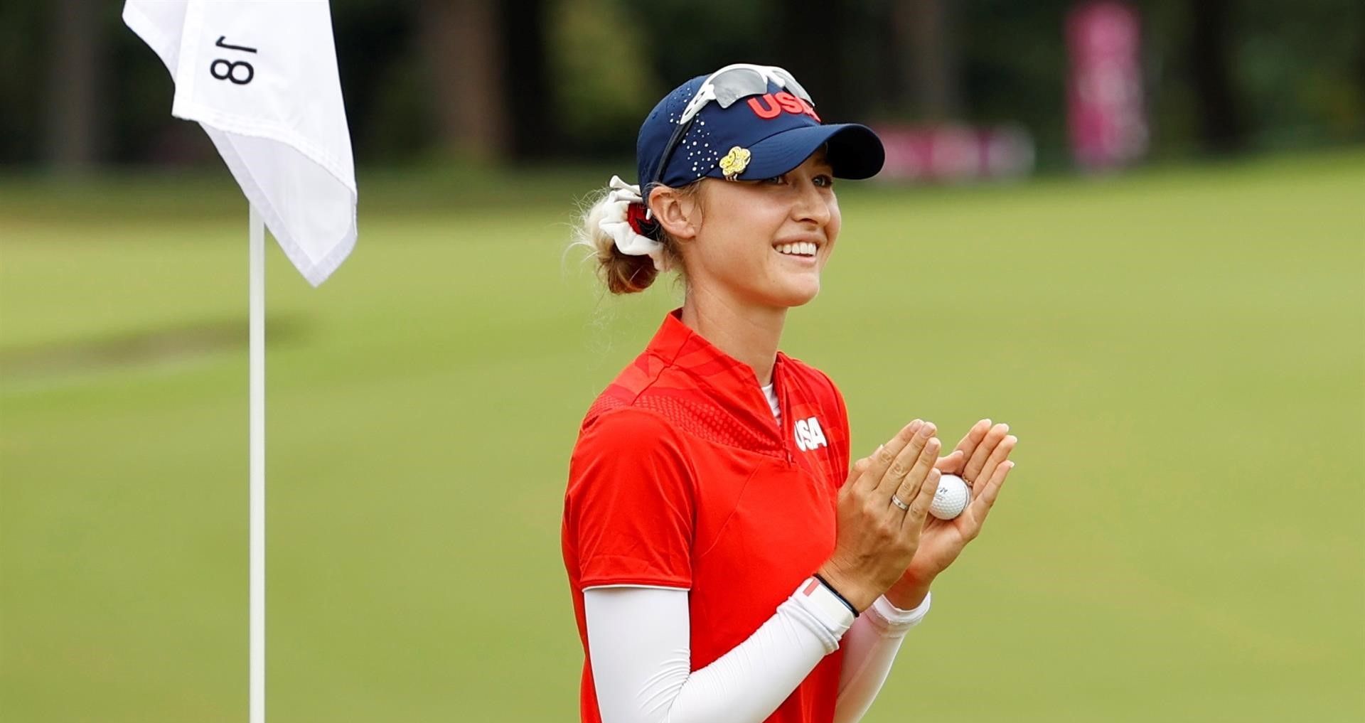 Nelly Korda completó el dominio estadounidense al ganar la medalla de oro en el golf femenino