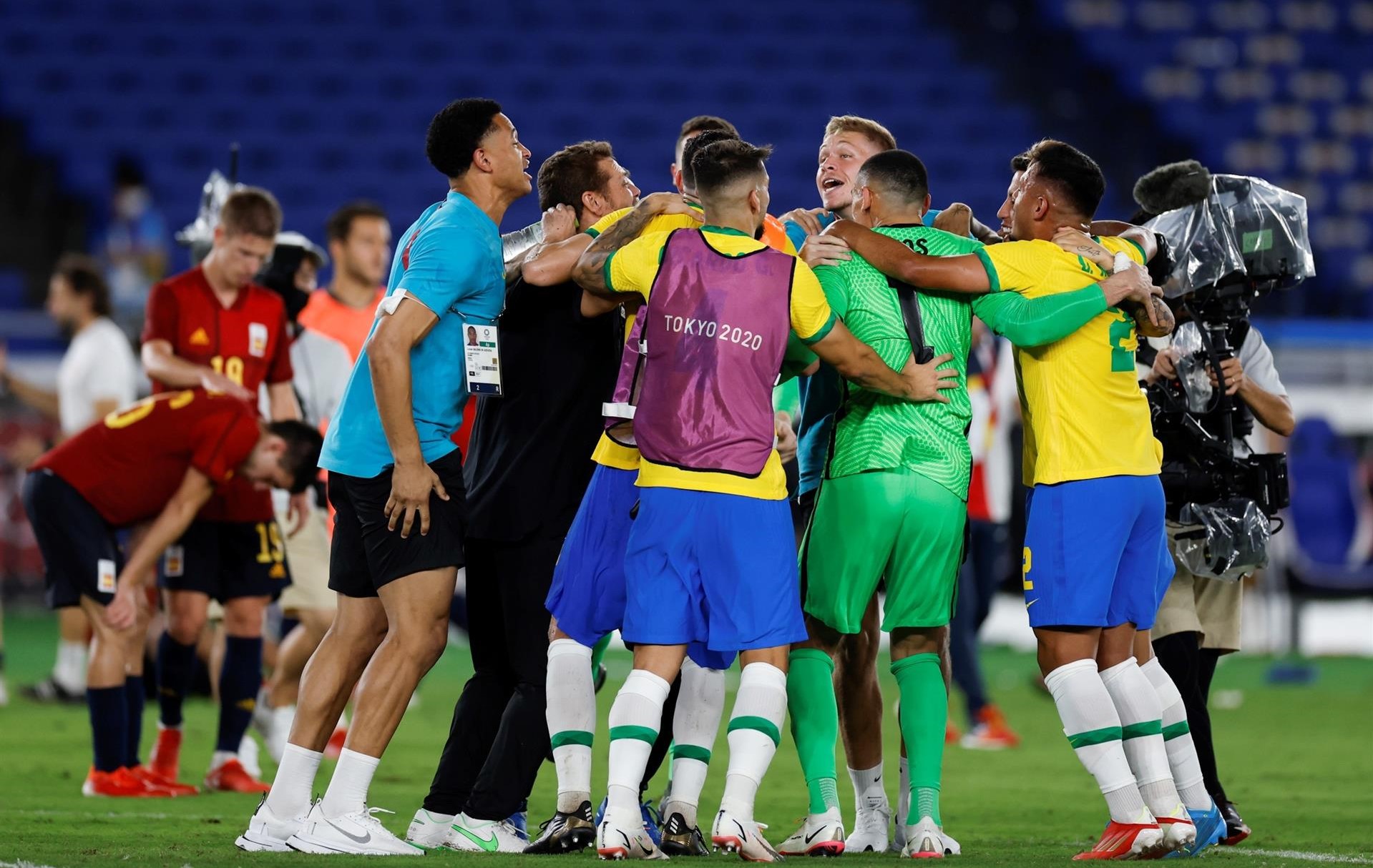 Brasil derrotó a España en la final de Tokio 2020 y se coronó bicampeón olímpico