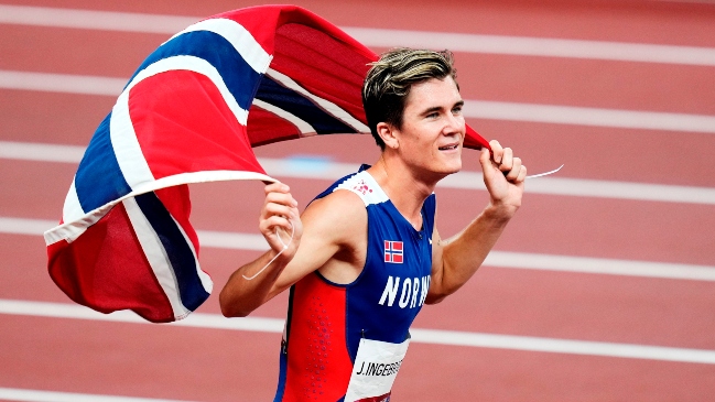 El noruego Jakob Ingebrigtsen logró oro en los 1.500 metros con récord olímpico