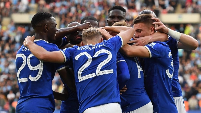 Leicester venció en la agonía a Manchester City y se quedó con el título de la Community Shield