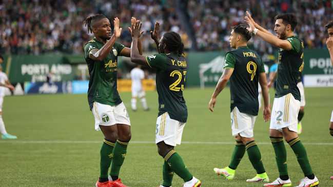 Felipe Mora volvió a anotar en triunfo de Portland Timbers sobre Real Salt Lake en la MLS