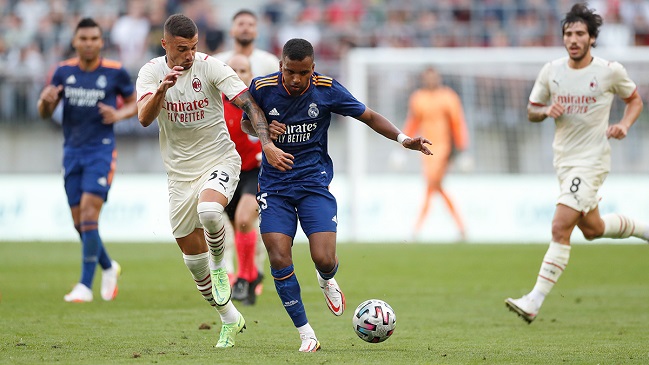 Real Madrid protagonizó un pálido empate ante AC Milan en amistoso