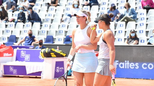 Alexa Guarachi logró el mejor ranking de su carrera en el dobles de la WTA