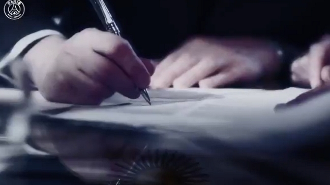 El video de PSG para hacer oficial el fichaje del argentino Lionel Messi