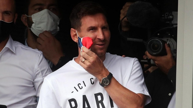 Lionel Messi pasó la revisión médica y visitó el Parque de los Príncipes