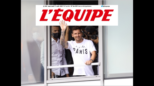 “Un sueño”: La prensa francesa se entusiasmó con la llegada de Messi a PSG