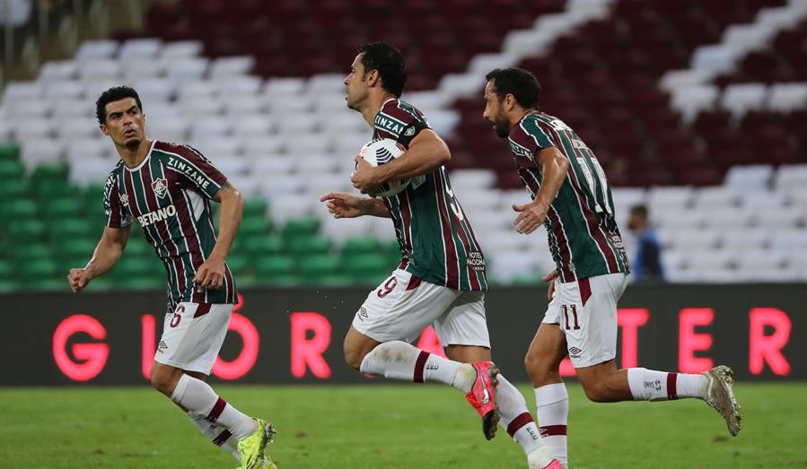 Fluminense salvó un agónico empate ante Barcelona SC en cuartos de Copa Libertadores