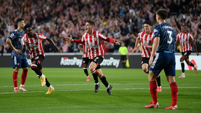 El recién ascendido Brentford sorprendió a Arsenal y lo batió en el inicio de la Premier League