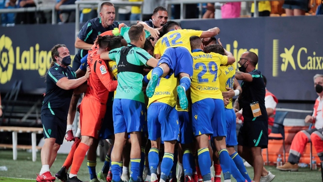 Tomás Alarcón fue parte de agónico empate que sumó Cádiz ante Levante