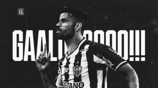 El “Lagarto” llega a Brasil: Atlético Mineiro oficializó a Diego Costa como gran incorporación