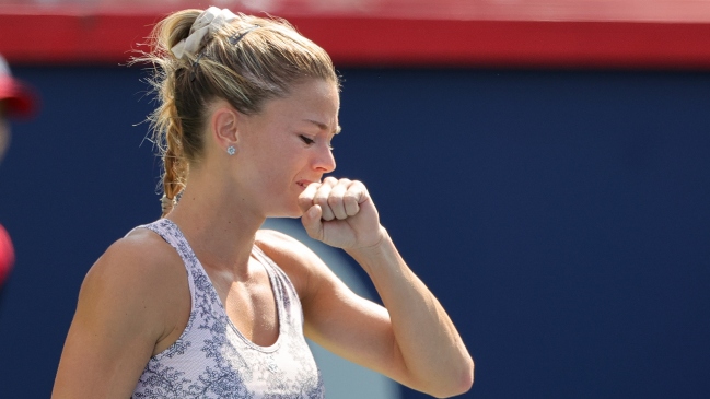 Camila Giorgi celebró en Montreal el tercer título de su carrera