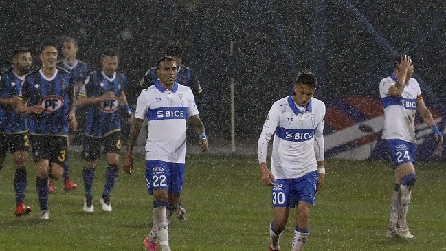 Cris Martínez marcó un gran cabezazo y adelantó a Huachipato ante U. Católica