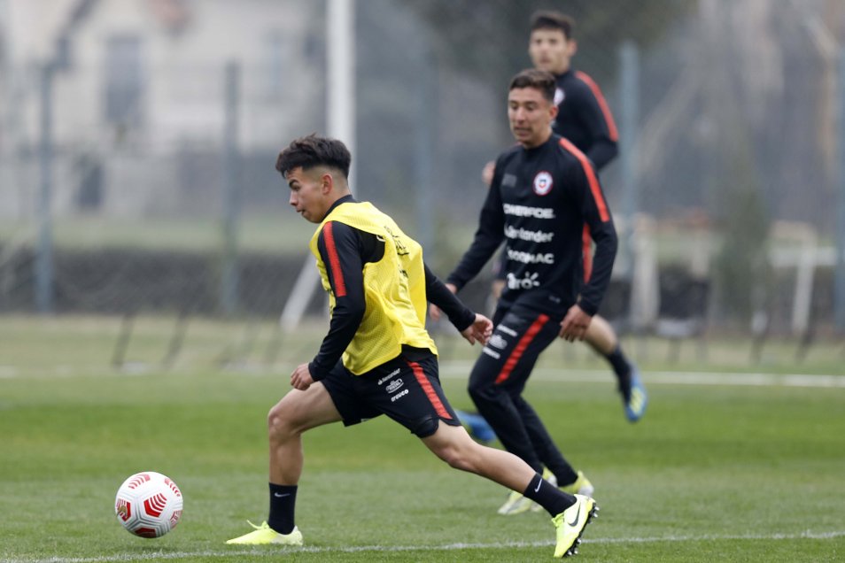 La Roja sub 20 cumplió con su primera jornada de microciclo