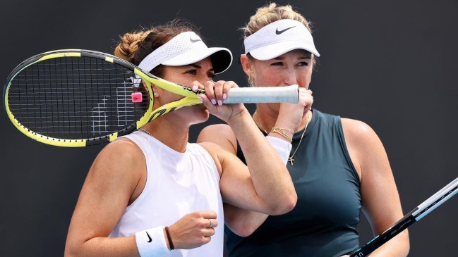 Alexa Guarachi se despidió en la primera ronda del dobles en Cincinnati