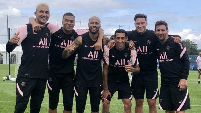 Ya brilla la “MNM”: Messi, Mbappé y Neymar compartieron equipo ganador en PSG