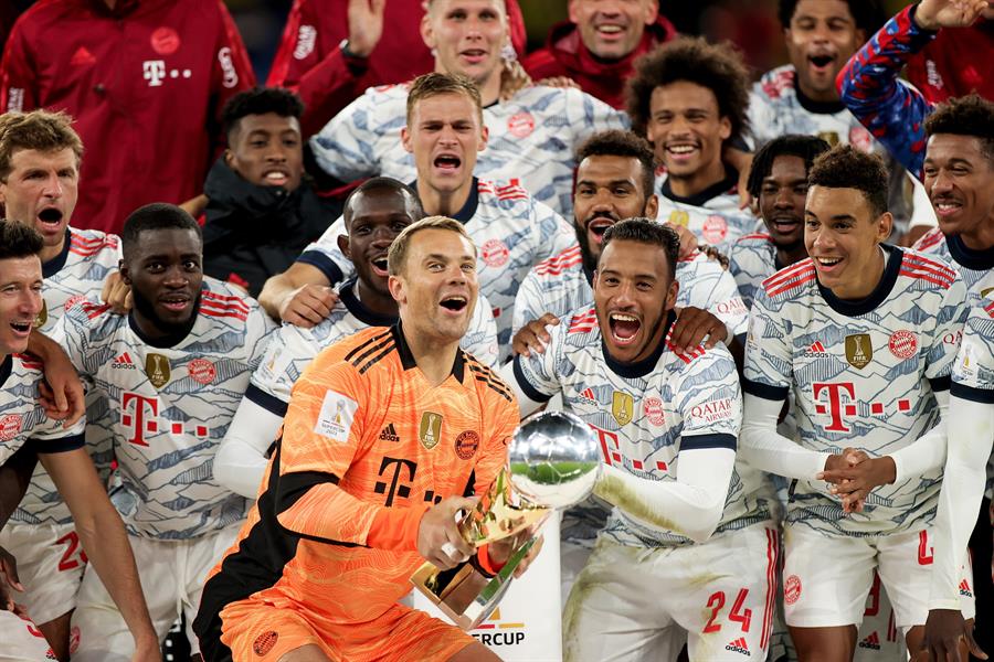 Bayern Munich conquistó la Supercopa alemana ante Borussia Dortmund de la mano de Lewandowski