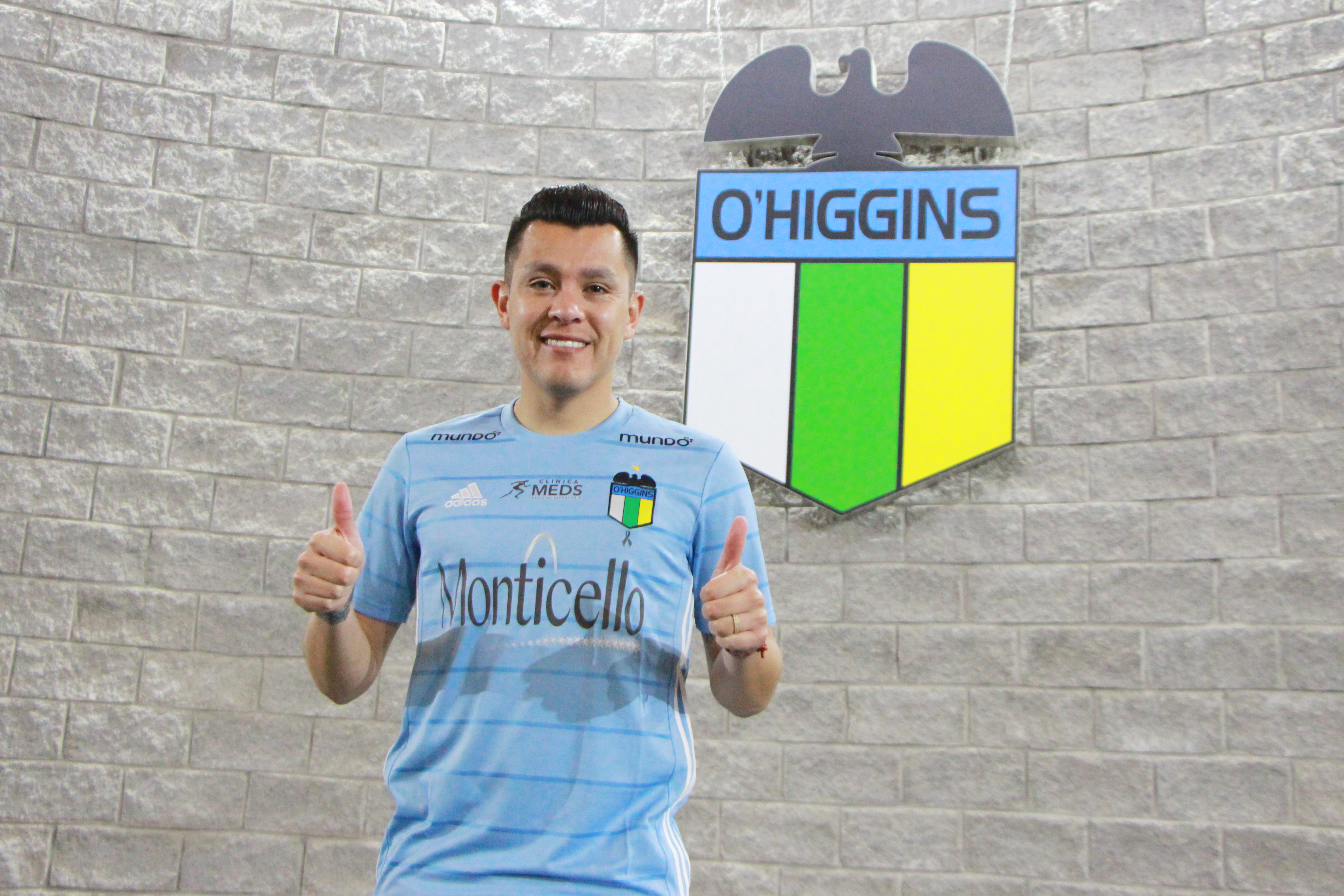 Carlos Muñoz fue presentado en O’Higgins: Mis ganas de jugar están a tope, quiero aportar