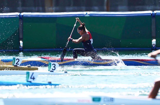 María José Mailliard se quedó con la medalla de oro en la Súper Copa de Canotaje