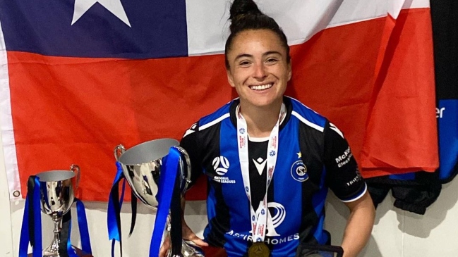 María José Rojas fue figura en el título de Salisbury Inter en Australia