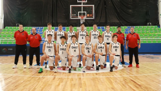 La sub 16 del baloncesto cayó ante República Dominicana en el Premundial