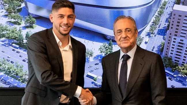 Federico Valderde renovó con Real Madrid hasta junio del 2027