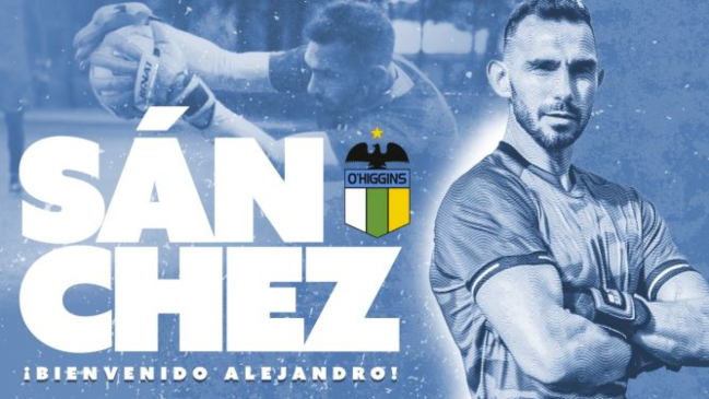 O’Higgins oficializó el arribo del arquero Alejandro Sánchez