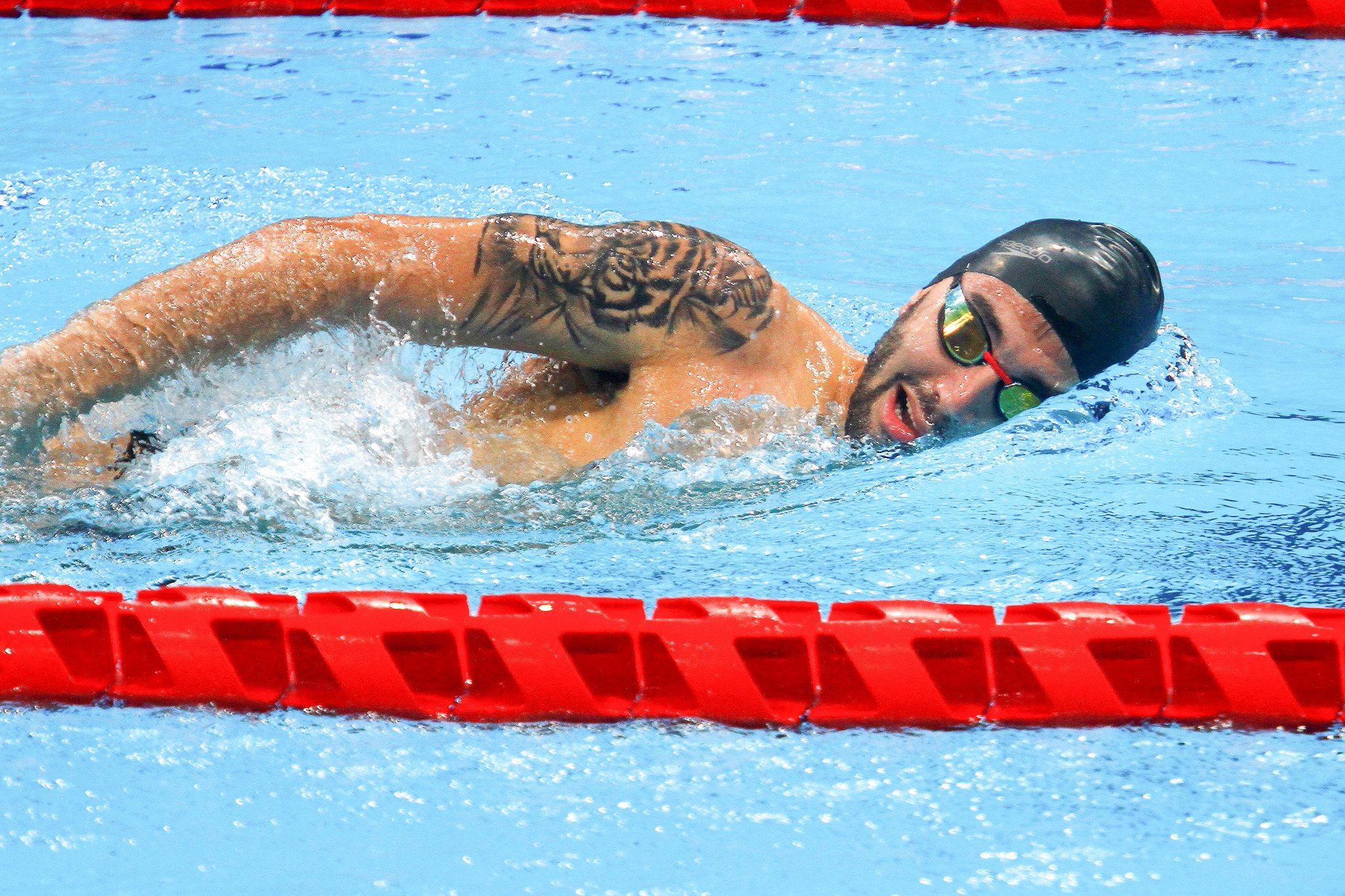 Vicente Almonacid clasificó a la final de los 100 metros pecho en los Juegos Paralímpicos