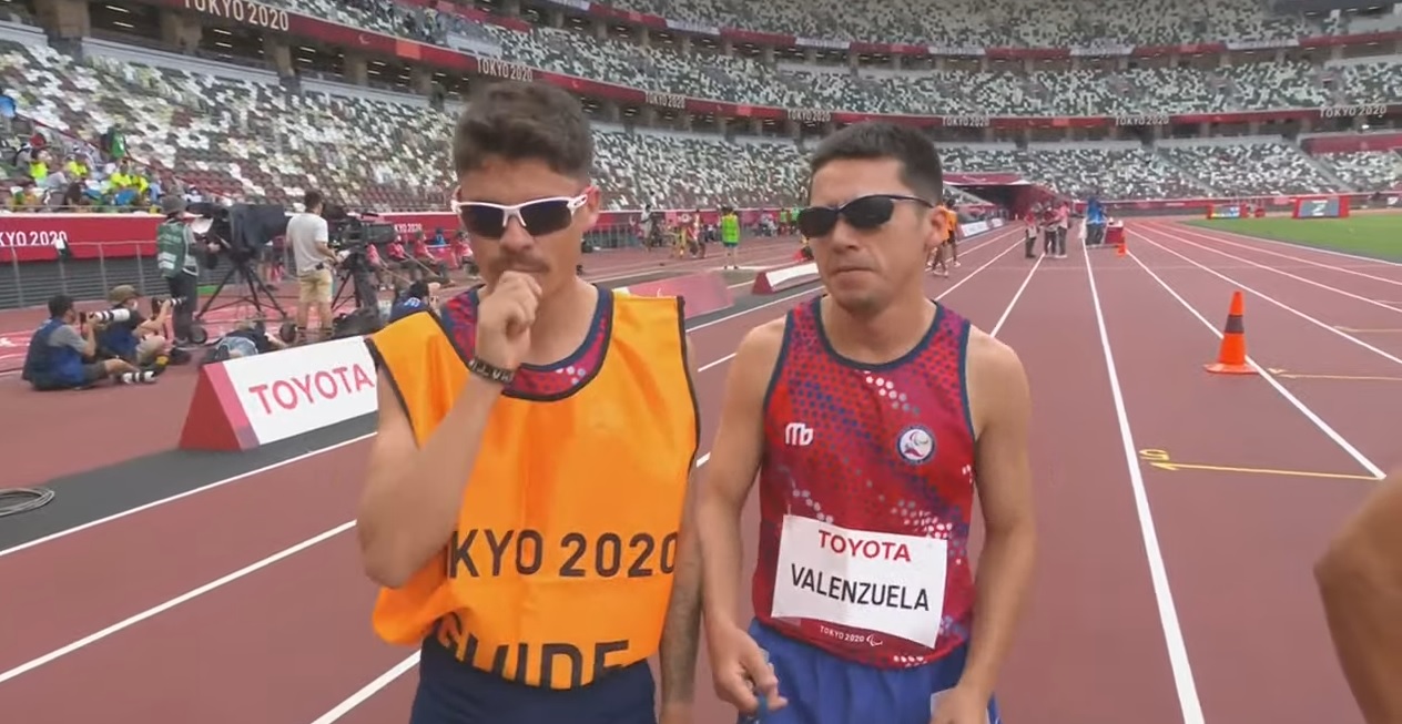 Juegos Paralímpicos: Cristian Valenzuela remató octavo pese a sufrir traspié en los 5.000 metros