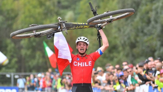 ¡Notable! Martín Vidaurre se consagró campeón mundial sub 23 de MTB
