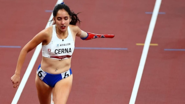 Amanda Cerna remató sexta en la final de los 400 metros en los Paralímpicos