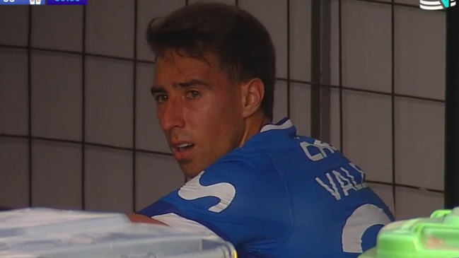 Diego Valencia derramó lágrimas tras su expulsión en dura caída de la UC ante Palestino