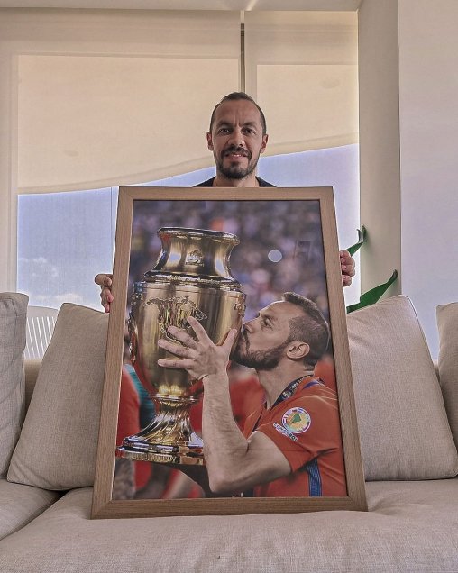 Marcelo Díaz enmarcó un momento inolvidable de su carrera en la Roja